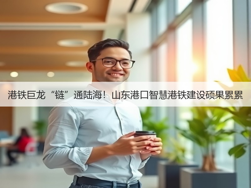 港铁巨龙“链”通陆海！山东港口智慧港铁建设硕果累累
