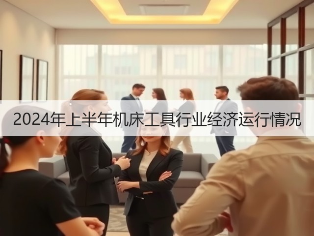 2024年上半年机床工具行业经济运行情况(图1)