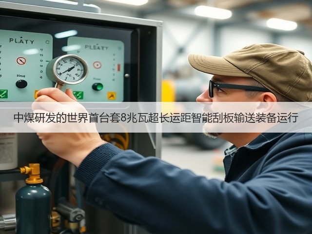 中煤研发的世界首台套8兆瓦超长运距智能刮板输送装备运行(图3) 中煤研发的世界首台套8兆瓦超长运距智能刮板输送装备运行(图3)