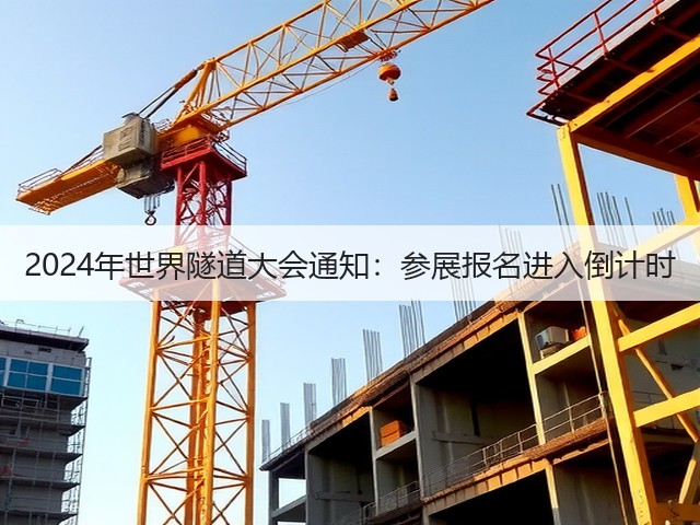 2024年世界隧道大会通知：参展报名进入倒计时(图1)