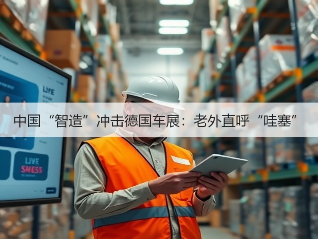 中国“智造”冲击德国车展：老外直呼“哇塞”(图3)
