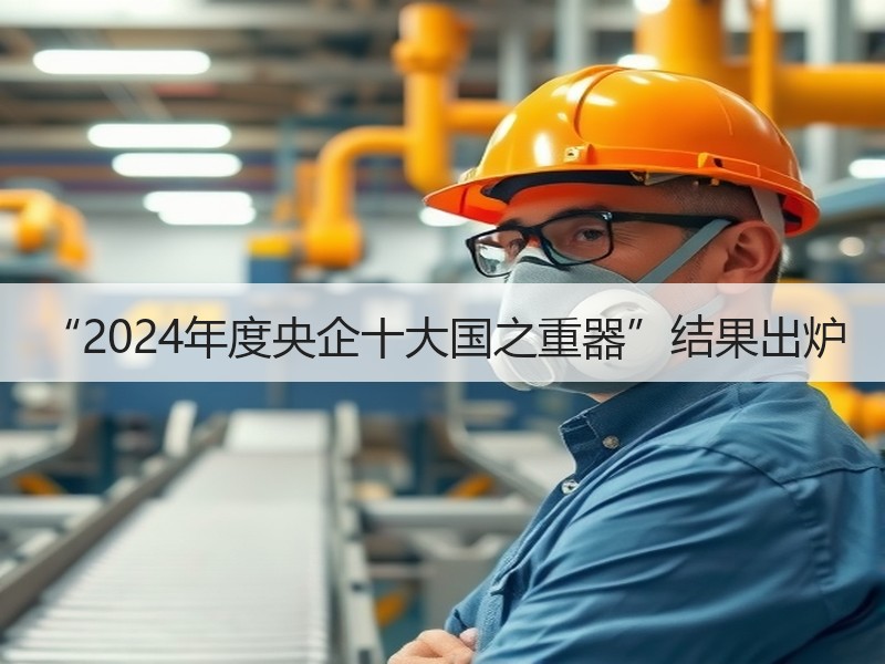 “2024年度央企十大国之重器”结果出炉 “2024年度央企十大国之重器”结果出炉