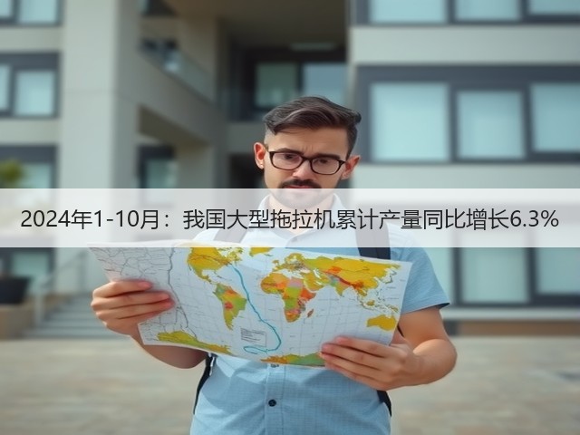 2024年1-10月:我国大型拖拉机累计产量同比增长6.3%(图2) 2024年1-10月:我国大型拖拉机累计产量同比增长6.3%(图2)
