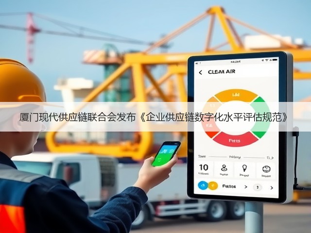 厦门现代供应链联合会发布《企业供应链数字化水平评估规范》(图1)