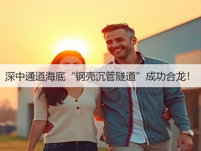 深中通道海底“钢壳沉管隧道”成功合龙!(图1) 深中通道海底“钢壳沉管隧道”成功合龙!(图1)
