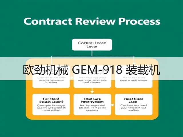 欧劲机械 GEM-918 装载机(图2) 欧劲机械 GEM-918 装载机(图2)