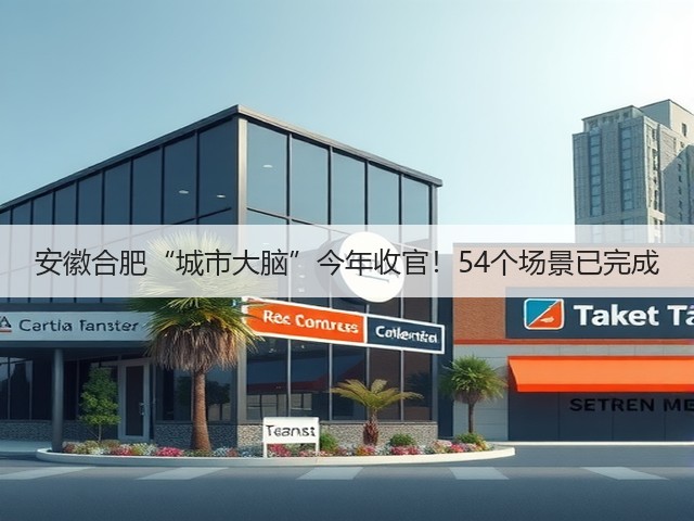 安徽合肥“城市大脑”今年收官!54个场景已完成(图1) 安徽合肥“城市大脑”今年收官!54个场景已完成(图1)