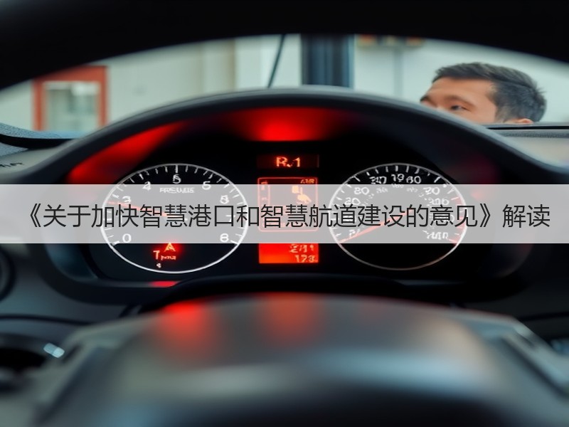 《关于加快智慧港口和智慧航道建设的意见》解读 《关于加快智慧港口和智慧航道建设的意见》解读