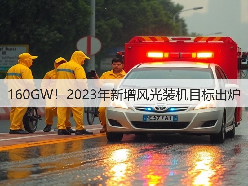 160GW！2023年新增风光装机目标出炉