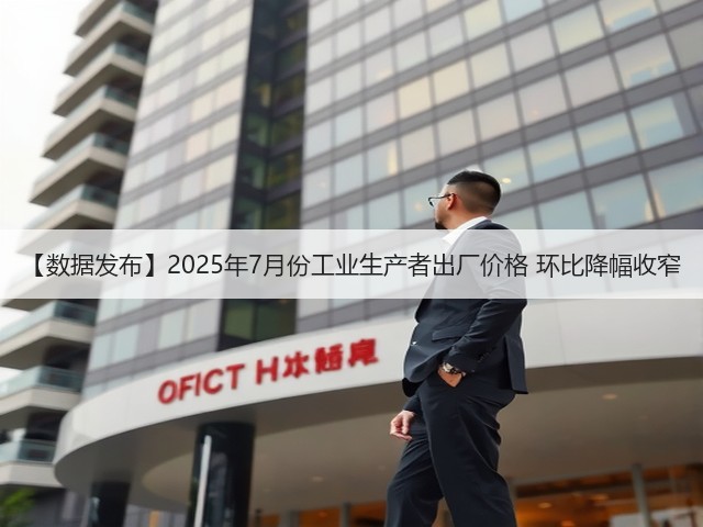 【数据发布】2025年7月份工业生产者出厂价格 环比降幅收窄(图3)