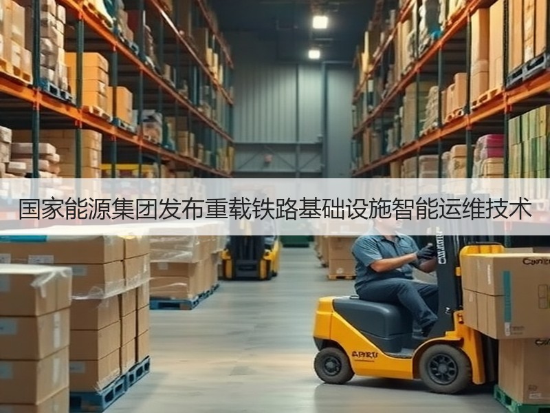 国家能源集团发布重载铁路基础设施智能运维技术