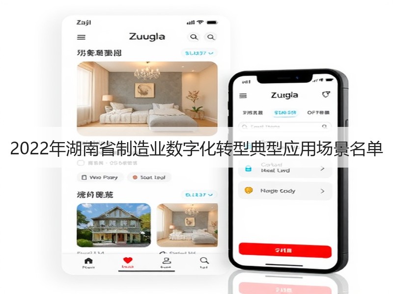 2022年湖南省制造业数字化转型典型应用场景名单