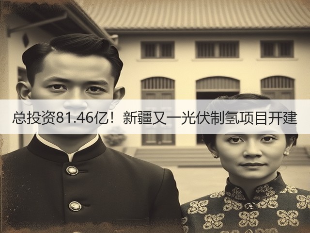 总投资81.46亿!新疆又一光伏制氢项目开建(图1) 总投资81.46亿!新疆又一光伏制氢项目开建(图1)