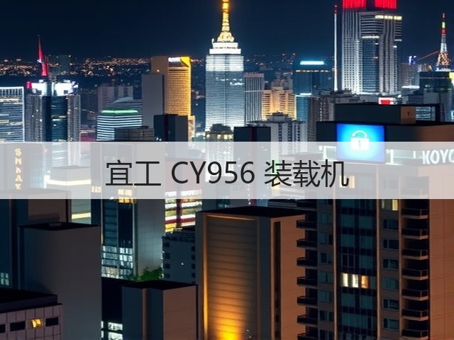 宜工 CY956 装载机(图3) 宜工 CY956 装载机(图3)