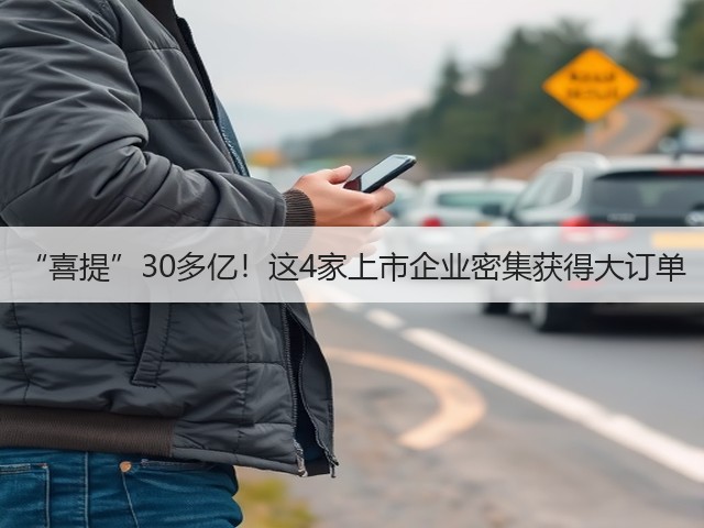 “喜提”30多亿!这4家上市企业密集获得大订单(图3) “喜提”30多亿!这4家上市企业密集获得大订单(图3)