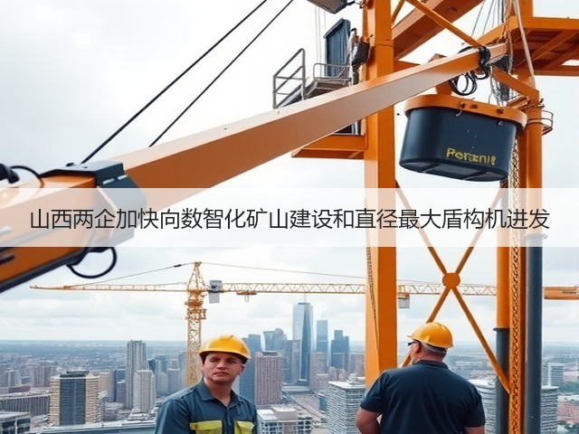山西两企加快向数智化矿山建设和直径最大盾构机进发(图3) 山西两企加快向数智化矿山建设和直径最大盾构机进发(图3)