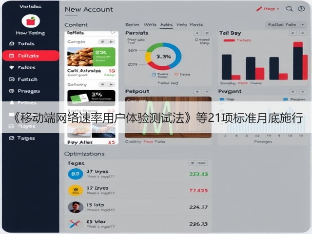 《移动端网络速率用户体验测试法》等21项标准月底施行(图3)
