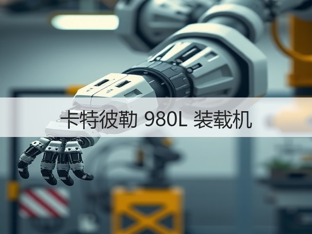 卡特彼勒 980L 装载机(图1)