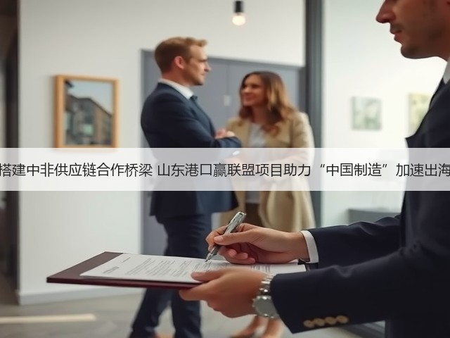 搭建中非供应链合作桥梁 山东港口赢联盟项目助力“中国制造”加速出海(图1)