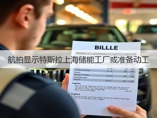 航拍显示特斯拉上海储能工厂或准备动工(图2)