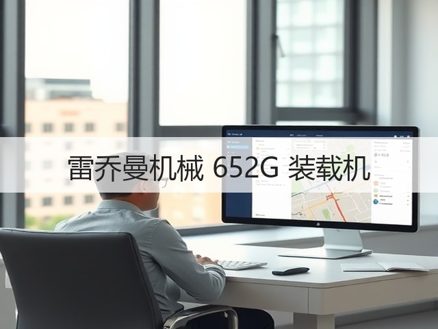 雷乔曼机械 652G 装载机(图1) 雷乔曼机械 652G 装载机(图1)