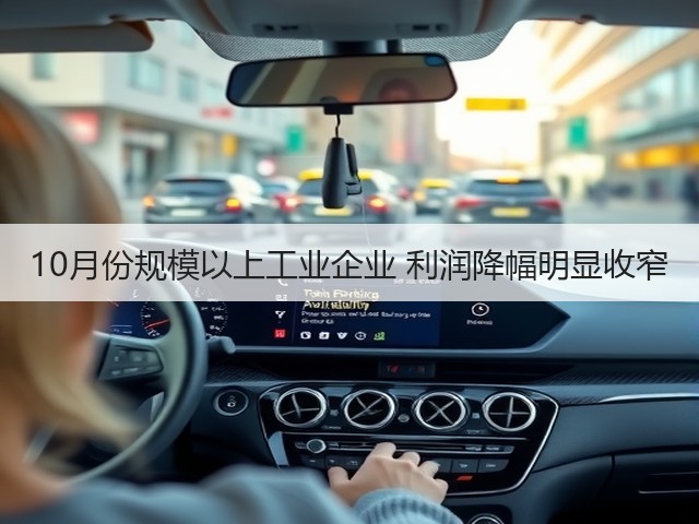10月份规模以上工业企业 利润降幅明显收窄(图2) 10月份规模以上工业企业 利润降幅明显收窄(图2)