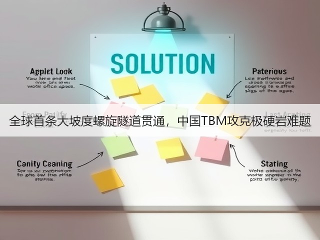 全球首条大坡度螺旋隧道贯通,中国TBM攻克极硬岩难题(图2) 全球首条大坡度螺旋隧道贯通,中国TBM攻克极硬岩难题(图2)