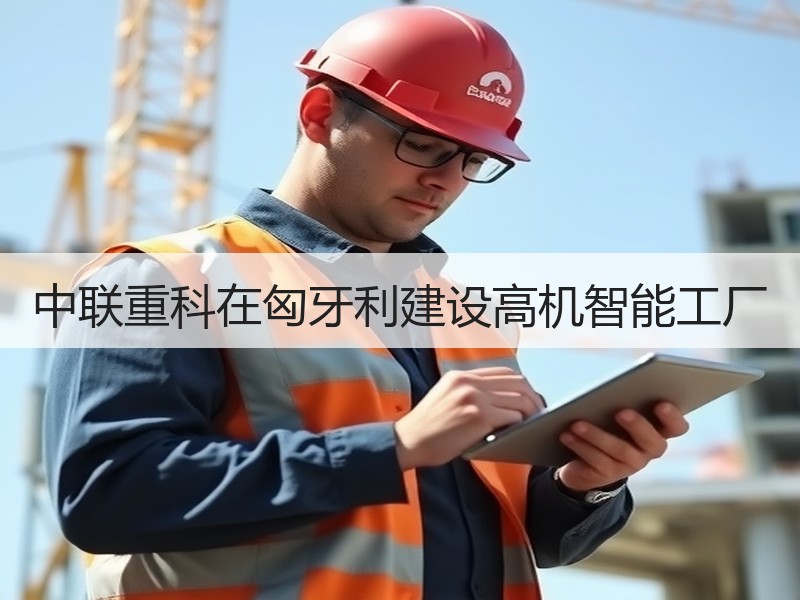中联重科在匈牙利建设高机智能工厂