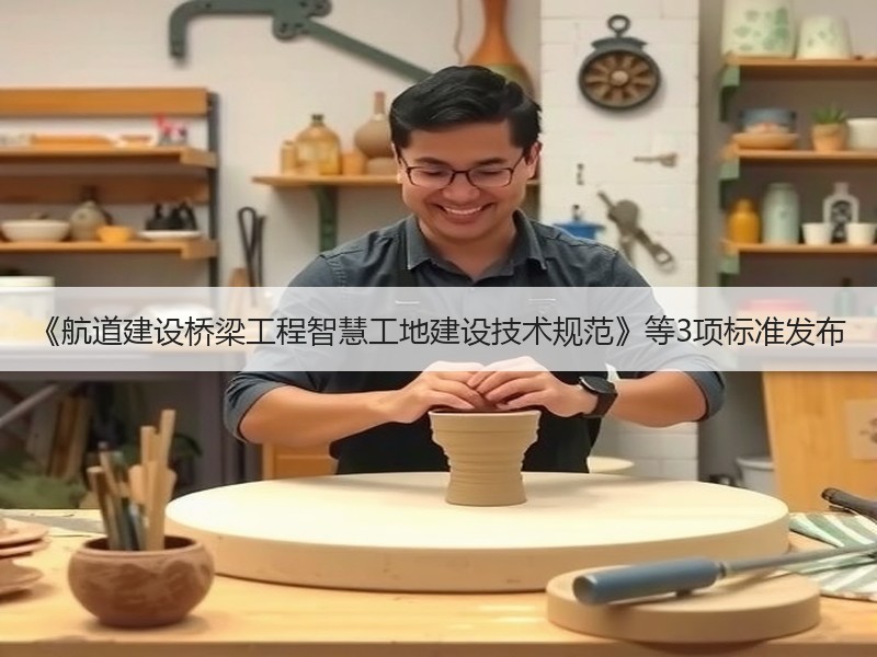 《航道建设桥梁工程智慧工地建设技术规范》等3项标准发布