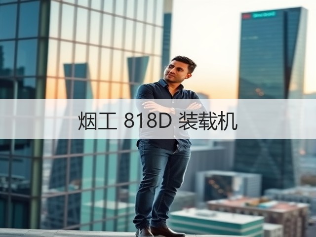 烟工 818D 装载机(图1) 烟工 818D 装载机(图1)