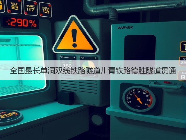 全国最长单洞双线铁路隧道川青铁路德胜隧道贯通(图1) 全国最长单洞双线铁路隧道川青铁路德胜隧道贯通(图1)