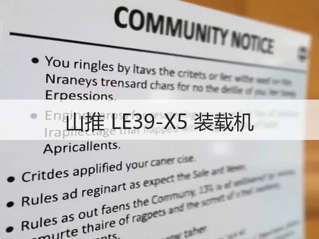 山推 LE39-X5 装载机(图2)