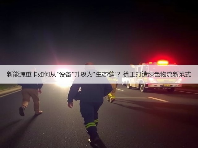 新能源重卡如何从设备升级为生态链?徐工打造绿色物流新范式(图2) 新能源重卡如何从设备升级为生态链?徐工打造绿色物流新范式(图2)