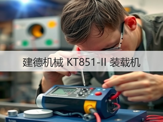 建德机械 KT851-II 装载机(图2) 建德机械 KT851-II 装载机(图2)