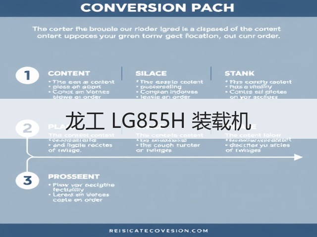 龙工 LG855H 装载机(图3)