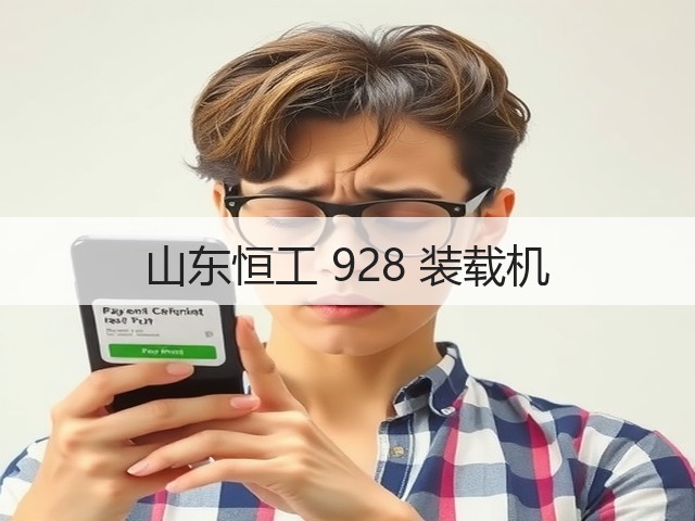 山东恒工 928 装载机(图3) 山东恒工 928 装载机(图3)
