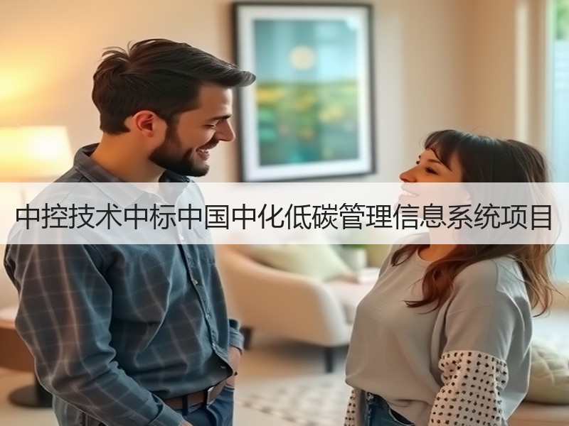中控技术中标中国中化低碳管理信息系统项目