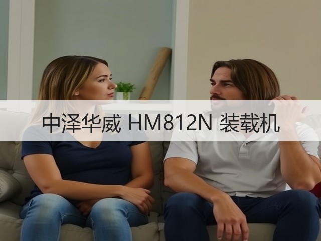 中泽华威 HM812N 装载机(图3) 中泽华威 HM812N 装载机(图3)