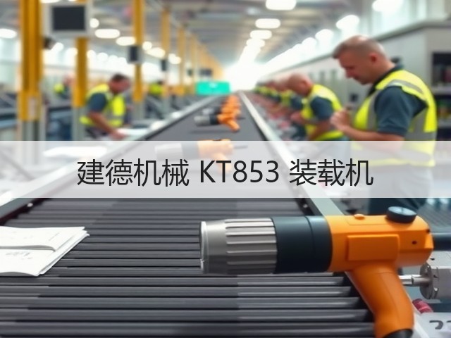 建德机械 KT853 装载机(图2) 建德机械 KT853 装载机(图2)