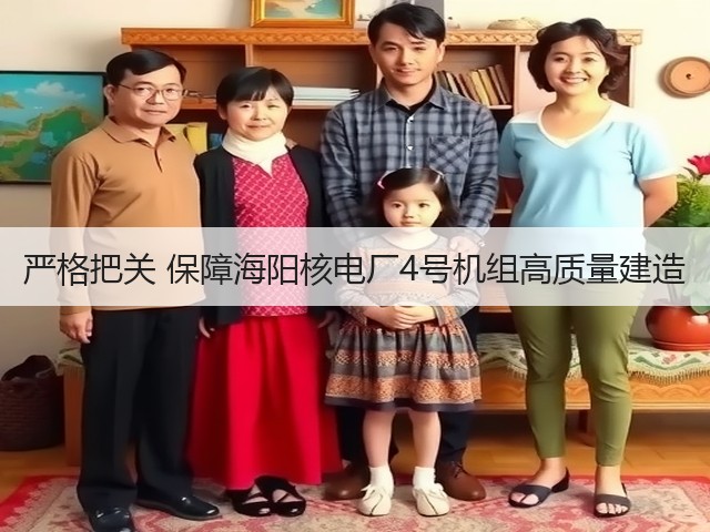 严格把关 保障海阳核电厂4号机组高质量建造(图1)