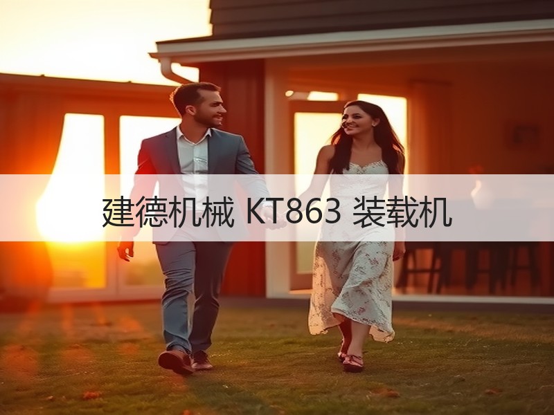 建德机械 KT863 装载机