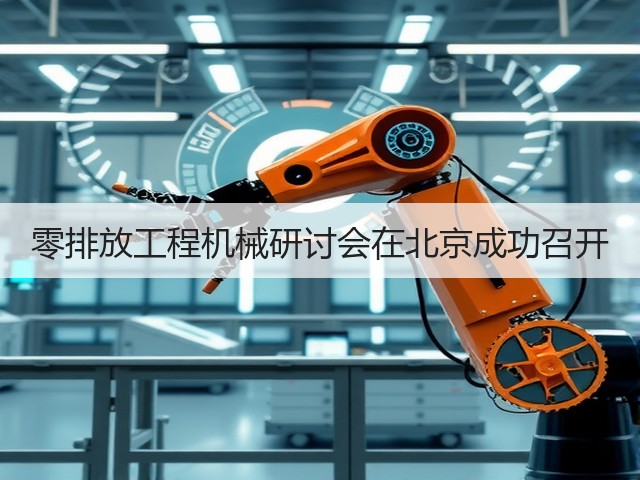 零排放工程机械研讨会在北京成功召开(图3)