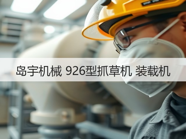 岛宇机械 926型抓草机 装载机(图1) 岛宇机械 926型抓草机 装载机(图1)