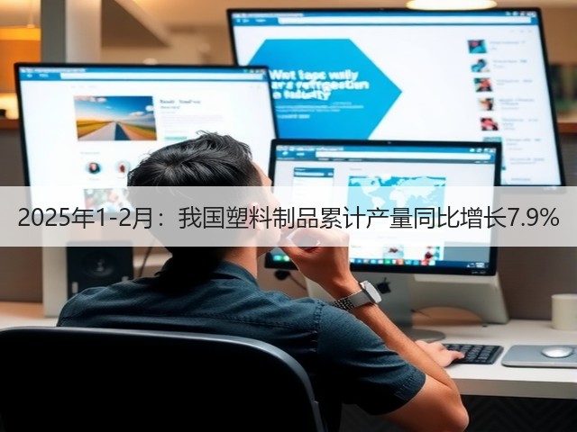 2025年1-2月：我国塑料制品累计产量同比增长7.9%(图1)