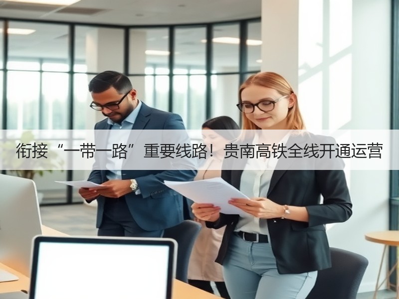 衔接“一带一路”重要线路！贵南高铁全线开通运营