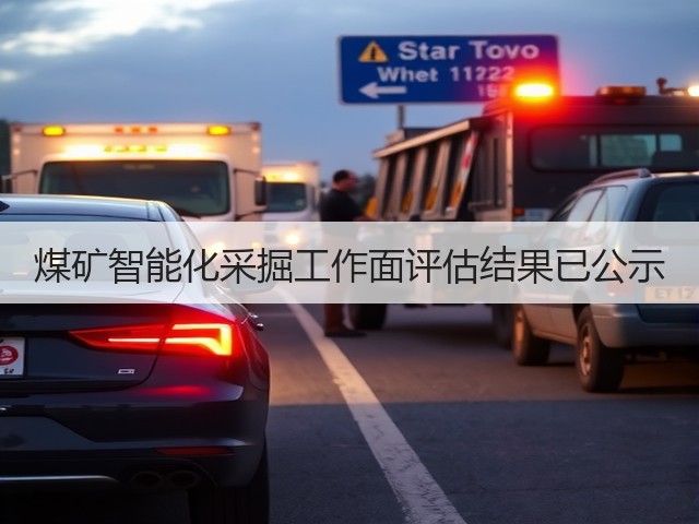 煤矿智能化采掘工作面评估结果已公示(图1) 煤矿智能化采掘工作面评估结果已公示(图1)