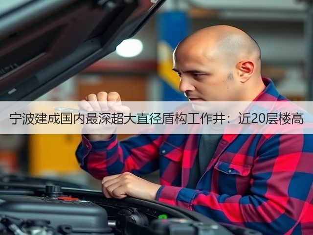 宁波建成国内最深超大直径盾构工作井:近20层楼高(图3) 宁波建成国内最深超大直径盾构工作井:近20层楼高(图3)