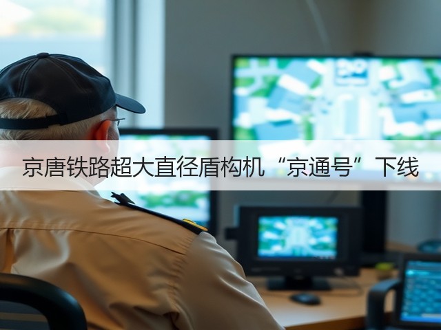 京唐铁路超大直径盾构机“京通号”下线(图3)