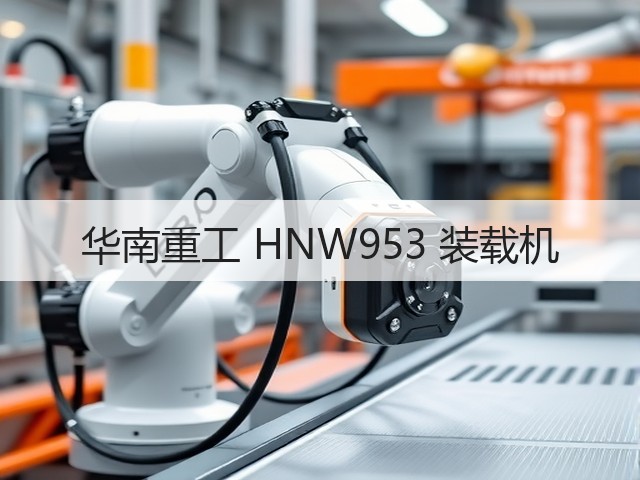 华南重工 HNW953 装载机(图3) 华南重工 HNW953 装载机(图3)