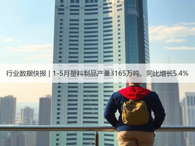 行业数据快报 | 1-5月塑料制品产量3165万吨，同比增长5.4%(图2)